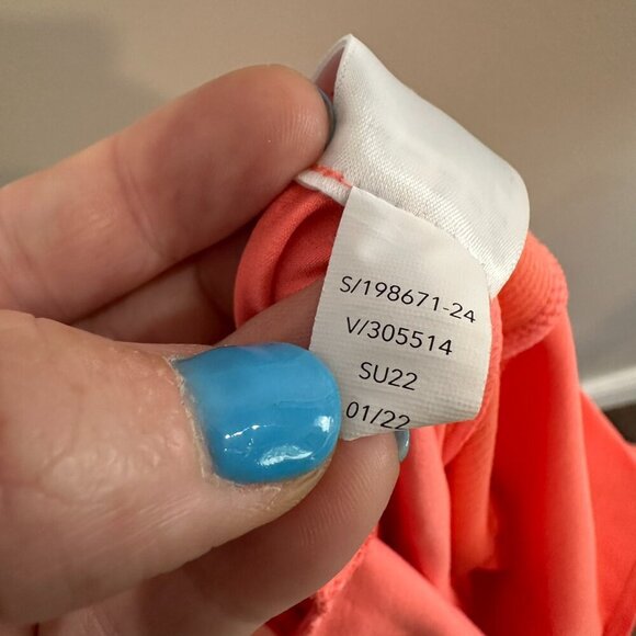 Athleta Brooklyn Mid Rise Ankle Pant Size 14 Sunset Glow Travel Commute - Picture 10 of 10